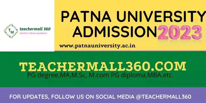 Patna University pg admission 2023